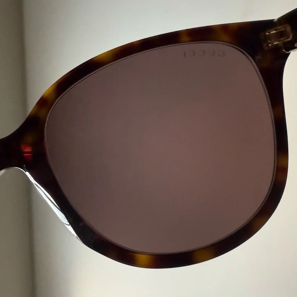 GUCCI GG0461SA Cat Eye Havana Tortoise Sunglasses NWT